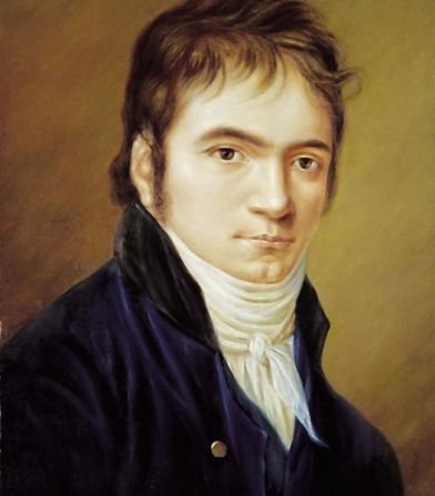 Portrait of Ludwig van Beethoven (1803) by Christian Horneman [Image courtesy: Wikimedia Commons]