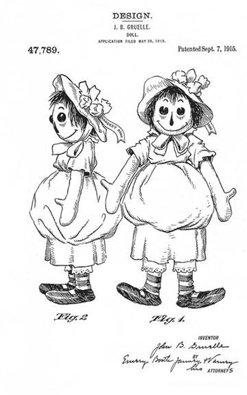 The original patient for Raggedy Ann