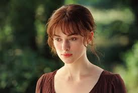 Keira Knightly as Lizzie in the 2005 Movie