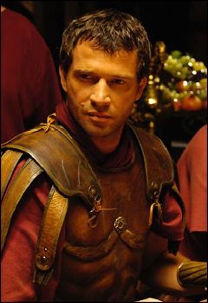 James Purefoy as Antony in the HBO mini series ROME [Image courtesy HBO]