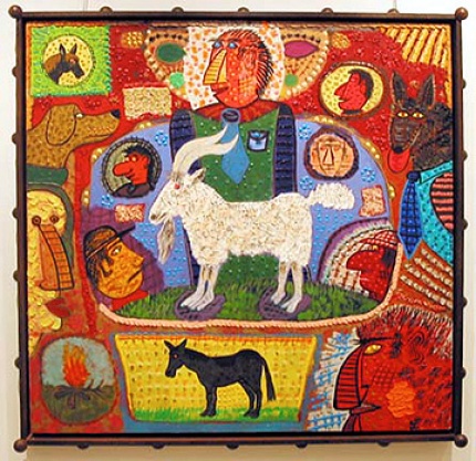 Goat Daze [Image Courtesy: George Adams Gallery.]