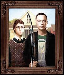 Amy and Sheldon (From the Big Bang Theory)
