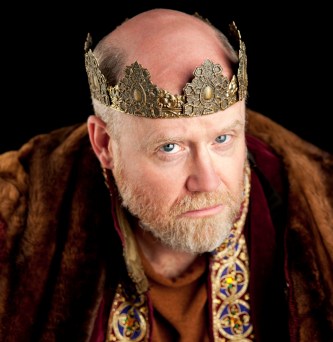 James Keegan as King Henry in The Lion in Winter, 2012. Photo by Michael Bailey. James Keegan as Henry II in last summer's production of The Lion in Winter at the American Shakespeare Center.]