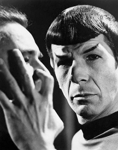 Nimoy as Spock [Image courtesy: Fanpop]