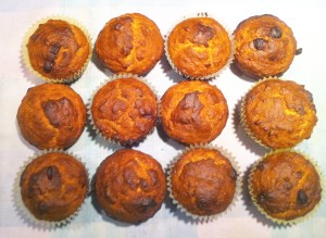 all 12 muffins done