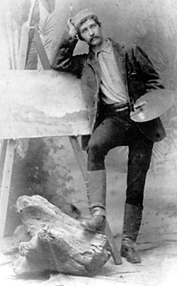 Baum as Hugh Holcomb in Maid from Arran. [Image courtesy: Hungry Tiger Press.com]