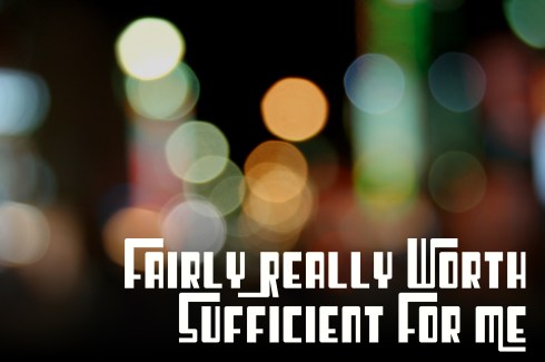 Faily Really Worth title