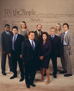 West Wing cast [Image courtesy: NBC]