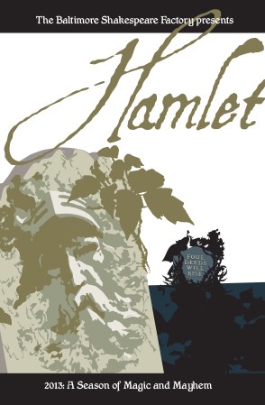 Poster for Hamlet courtesy foxpop communications. 