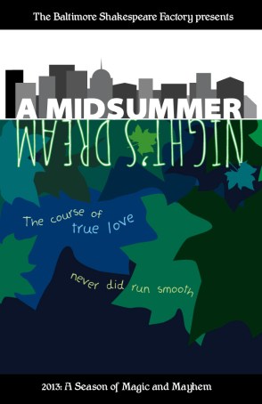 Poster for A Midsummer Night's Dream. [Image courtesy: foxpop communications]