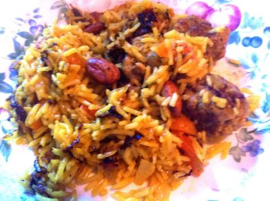 On the plate and ready to eat. 