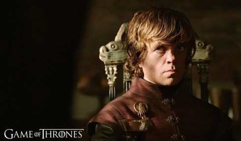 Here's a great promo shot of Tyrion from Season Three. [Image courtesy HBO]