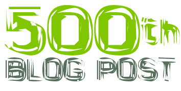 500th blog post
