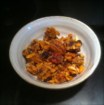 My attempt at Williamsburg Inn Granola