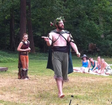 Joel Ottenheimer commands as Oberon