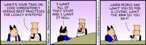 All art is courtesy: Scott Adam's Dilbert.com