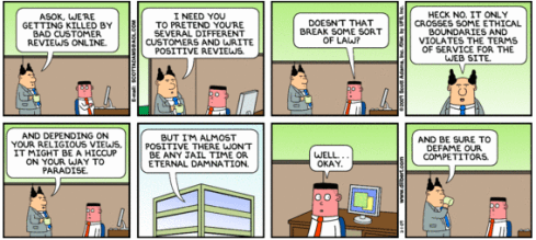 All art is courtesy: Scott Adam's Dilbert.com