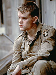 Looking healthier in Saving Private Ryan [ Image courtesy: blogwillhunting.com]