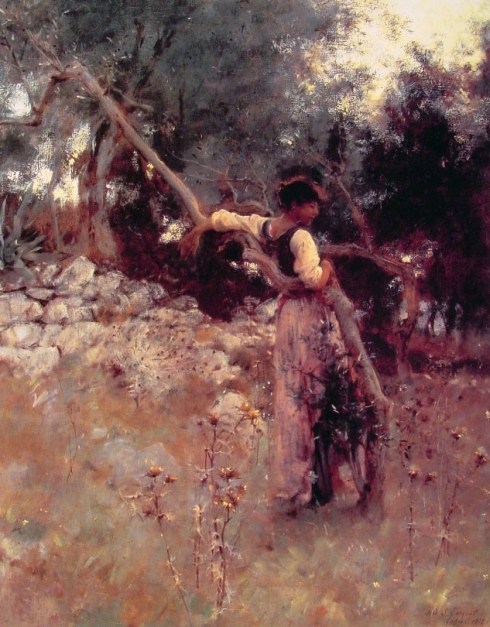 John Singer Sargent A Capriote
