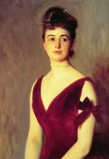 Sargent's painting of Mrs Charles E Inches