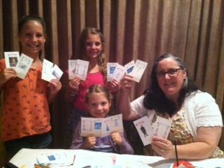 Nothing sweeter than game time with my nieces. I surprised them with a homemade "Frozen" inspired version of the board game Clue. 